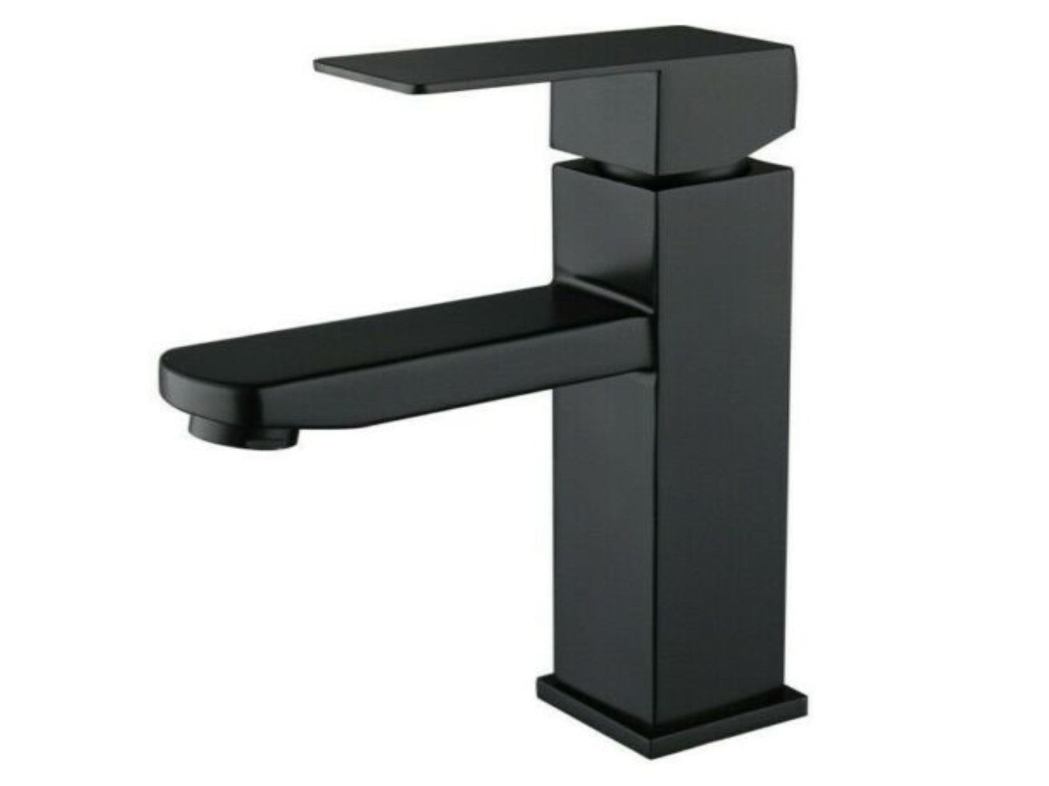 Bathroom Sink Black Faucet Single Handle One Hole Rv Commercial