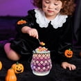 thumbnail image 1 of Tarro de Caramelos Iluminado para Halloween (Diy) | Rompecabezas Artesanal para Padres E Hijos | Regalo Brillante de Cristal | Incluye Paquete de Materiales (10 Piezas) | Adhesivo de 30 Ml, 1 of 7