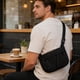 thumbnail image 3 of Bolso Bandolera de Lona para Mujer, Bolso de Hombro, Riñonera, Bolso Pequeño para Mujer: Versátil, Ligero y Compacto para El Día a Día, para Ir de Compras y para Actividades Al Aire Libre., 3 of 5