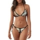 thumbnail image 1 of Fotbe Flower Cat Couple Traje de Baño para Mujer de Dos Piezas – Bikini Sexy de Tirantes Tipo Halter con Diseño Triangular, 1 of 6