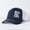 Navy with white, variant on BEST.DAD.EVER. Letter Embroidered Color Block Trucker Hat Unisex Adjustable Cotton Breathable Fashion Cap for Travel Daily Wear