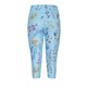 thumbnail image 5 of ICHUANYI Clearance Women's Summer Casual Elastic Waist Printed Cropped Pants(Blue, XL) ICHUANYI WER2023080814018, 5 of 6