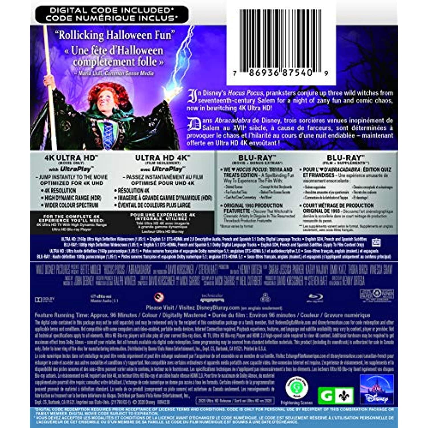 G-BUENA VISTA HOCUS POCUS UHD CA