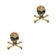thumbnail image 1 of Qarigey Broche de calavera de estilo Punk, broches encantadores de tibias cruzadas para mujer, joyería de moda para el Día de San Valentín, Pascua, Type2 NO2 Qarigey CBP191853, 1 of 5