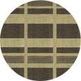 thumbnail image 1 of Ahgly Company Machine Washable Indoor Square Transitional Chocolate Brown Area Rugs, 3' Square, 1 of 7