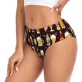 thumbnail image 2 of Fotbe Beer Bottles1 Calzones Estampados para Mujer – Ropa Interior de Algodón, Cómoda, Suave y Elástica-Large, 2 of 6