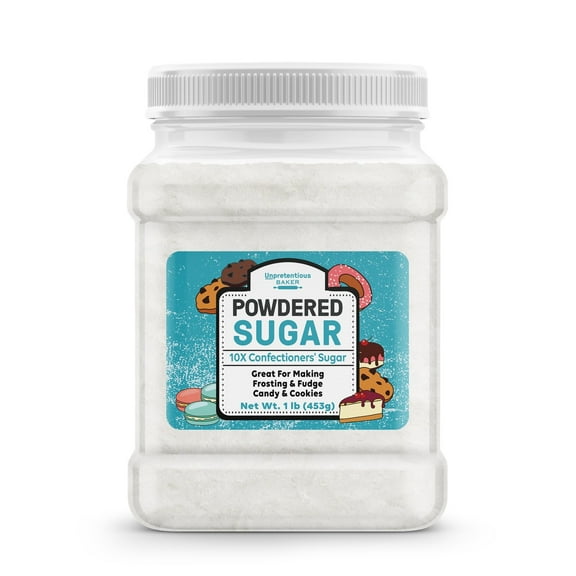 Unpretentious Powdered Sugar Confectioners Sugar, For Baking, Candy Making, Desserts 16 Ounce