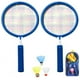 thumbnail image 1 of Juego De Raquetas De Bádminton Raquetas De Bádminton Portátiles Con 3 Volantes Y Bolsa De Transporte Para Niños qarigey OD016339-01, 1 of 6