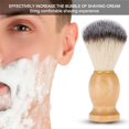 thumbnail image 4 of Portable Soft Synthetic Hair  Brush with Wood Handle for Comfortable, 4 of 8