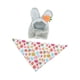 thumbnail image 1 of Disfraz de ganso de Pascua para estatua de 58 cm, divertido y creativo gorro con orejas de conejo y huevo. Gris, 1 of 9