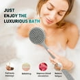 thumbnail image 6 of PINGKO Long-Handled Silicone Shower Brush - BPA-Free Silicone Body Scrubber for All Skin Types, Perfect Back Cleaning & Massage Shower - Ultimate Shower Scrubber for Men & Women（grey), 6 of 8