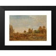 thumbnail image 2 of Emil Jakob Schindler 14x11 Black Modern Framed Museum Art Print Titled - Landscape, Lundenburg (C. 1882), 2 of 5