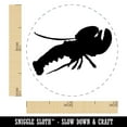 thumbnail image 2 of Lobster Solid Self-Inking Rubber Stamp Ink Stamper - Black Ink - Mini 1/2 Inch, 2 of 7