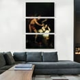 thumbnail image 2 of ARTCANVAS Allegory of Love, Cupid and Psyche 1805 Canvas Art Print by Francisco De Goya - Size: 60" x 40" (0.75" Deep) (3-Piece), 2 of 9