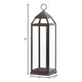 thumbnail image 2 of Eastwind Gifts 10016911 Tall Bronze Contemporary Lantern, 2 of 2