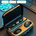 thumbnail image 3 of Mistaha Écouteurs Sans Fil TWS Bluetooth 5.1 Écouteurs Musique Écouteurs Étanches Casques Stéréo 9D avec USB, 3 of 8