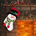 thumbnail image 4 of Medias de Navidad Xihbxyly Ofertas Flash de Hoy Papá Noel Muñeco de Nieve Árbol de Navidad Colgante, 4 of 5