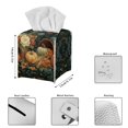 thumbnail image 5 of Yuyamidu Pumpkin Tissue Box Cover Fall Tissue Box Holder with Bottom Belt Anti-Stains Napkin Holder for Bathroom Vanity Countertop, Night Stands, Office Desk Gift for Friends, 5 of 8