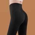 thumbnail image 6 of HEILAU High Waisted Leggings for Women Stretchy High Waist Peach Hip Lifting Yoga Pants Leggings for Women Tummy Control Black L, 6 of 8