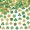 200pcs set, variant on WINDLAND Table Scatter for Irish Festival Decorative Paper Throw Confettis Four Leaf Clovers for Parties Jewelry Making Supplies