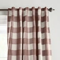 thumbnail image 2 of Grainger Buffalo Check Blackout Window Curtain, 2 of 5
