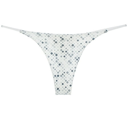 

Women s Panties Solid Color Thong Double Layer Cotton Spring Summer Trendy Leisure Briefs Underwear For Women