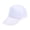 White, variant on Blue Baseball Caps Women Hat Unisex Hat Solid Color Polyester Hat Fashion Hat