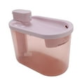 thumbnail image 1 of Fuente de Agua de Gato Con Carga Inalámbrica, dispensación de Agua Circulante de 2.2l, dispensador de bebidas para mascotas de 2200 mah, fuente de Agua de Mascotas de Interior, 1 of 7