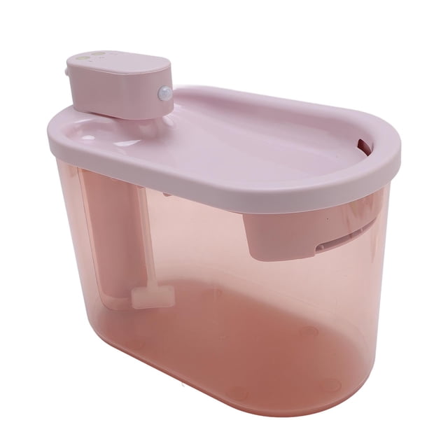 Fuente de Agua de Gato Con Carga Inalámbrica, dispensación de Agua Circulante de 2.2l, dispensador de bebidas para mascotas de 2200 mah, fuente de Agua de Mascotas de Interior