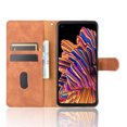 thumbnail image 3 of For Samsung Galaxy XCover Pro PU Leather Flip Case Card Slots Holder Kickstand Book Folding Folio Cover-Brown, 3 of 5