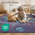 thumbnail image 4 of ODIKA Science Fiction Nebula Spaceship System Educational Learning for Queen Size Bedroom, Under Bed, Master Suite, Foldable Easy Care, 4 of 7