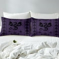 thumbnail image 4 of Erosebridal Magic Dragon Sheet Set Twin, Boho Damask Bedding Sets Twin Size, Mandala Flower Decor 3 Pieces, 4 of 7