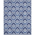 thumbnail image 3 of Nourison Whimsicle Botanical Farmhouse Blue 7' x 10' Area Rug, (7' x 10'), 3 of 9