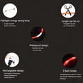 thumbnail image 5 of USB Rechargeable LED Dog Collar, Glow in The Dark Led Pet Collar, Water Resistant Cuttable TPU Light Up Collars for Small Medium Large Dogs, 5 of 7
