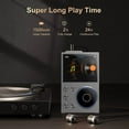 thumbnail image 6 of MUSICOZY 80GB MP3 Player with Bluetooth 5.3,Lossless DSD FLAC HD HiFi Portable Digital Music Player with FM Radio Recording,2.4in HD Screen Music Mp3 Player,10H Music Playback,128GB Support, 6 of 11