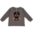 thumbnail image 3 of Inktastic Day Of The Dead Skull BLK Boys or Girls Long Sleeve Toddler T-Shirt, 3 of 5