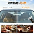 thumbnail image 5 of Glass Oil Film Remover for Car, 3.4oz/100ml Roll-On Glass Compound with Cleaning Board, Removes Oil Film & Smudges, Improve Windshield Clarity for Safe Driving, 5 of 9