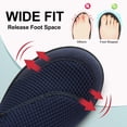 thumbnail image 2 of Barerun Mens Wide Diabetic Shoes Adjustable Barefoot Walking Shoes Breathable Zero Drop Sneakers for Wide Width, 2 of 7