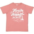 thumbnail image 3 of Inktastic Florida is My Happy Place with Palm Trees Boys or Girls Toddler T-Shirt, 3 of 5