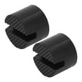 2Pcs Rubber Jack Pad Slotted Adapter Trolley Vehicle Lift Axle Stand