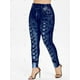 thumbnail image 4 of Leggings impresos en 3D de talla grande Rosegal Suéteres Cárdigans, 4 of 5