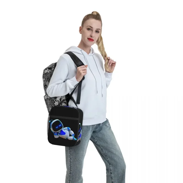Astrobot Sacs à Lunch Isolés Sac Thermique Portable Réutilisable pour Femme Travail Enfants École