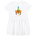thumbnail image 3 of Inktastic Tiger Zoo Birthday Girls Toddler Dress, 3 of 5