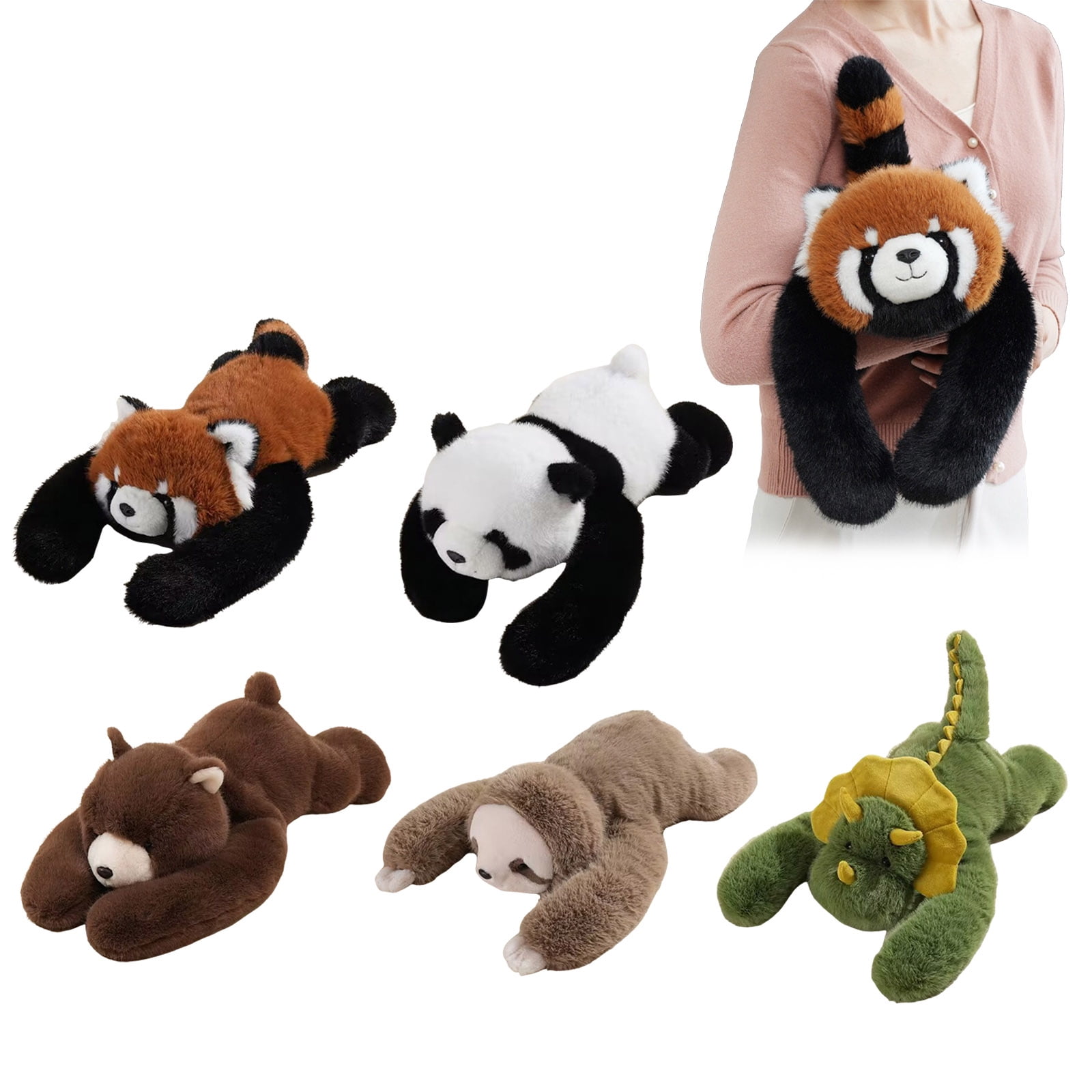 Wonitaaizi Weighted Stuffed Animals, 24in Big Panda Plush, Cute Soft Plushie Pillows for Adults Boys Girls