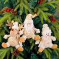 thumbnail image 6 of Kiddiway Christmas Reindeer Plush Figure - Stuffed Animal for Window Scene, Holiday Display Decor, Cute Plushies for Xmas Party,C, 6 of 7
