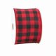 thumbnail image 1 of Grid style Ribbon, 6.3cm x 10 Yards, for Gift Wrapping Valentine's Day DIY Halloween Crafts Party Wedding Christmas, 1 of 5