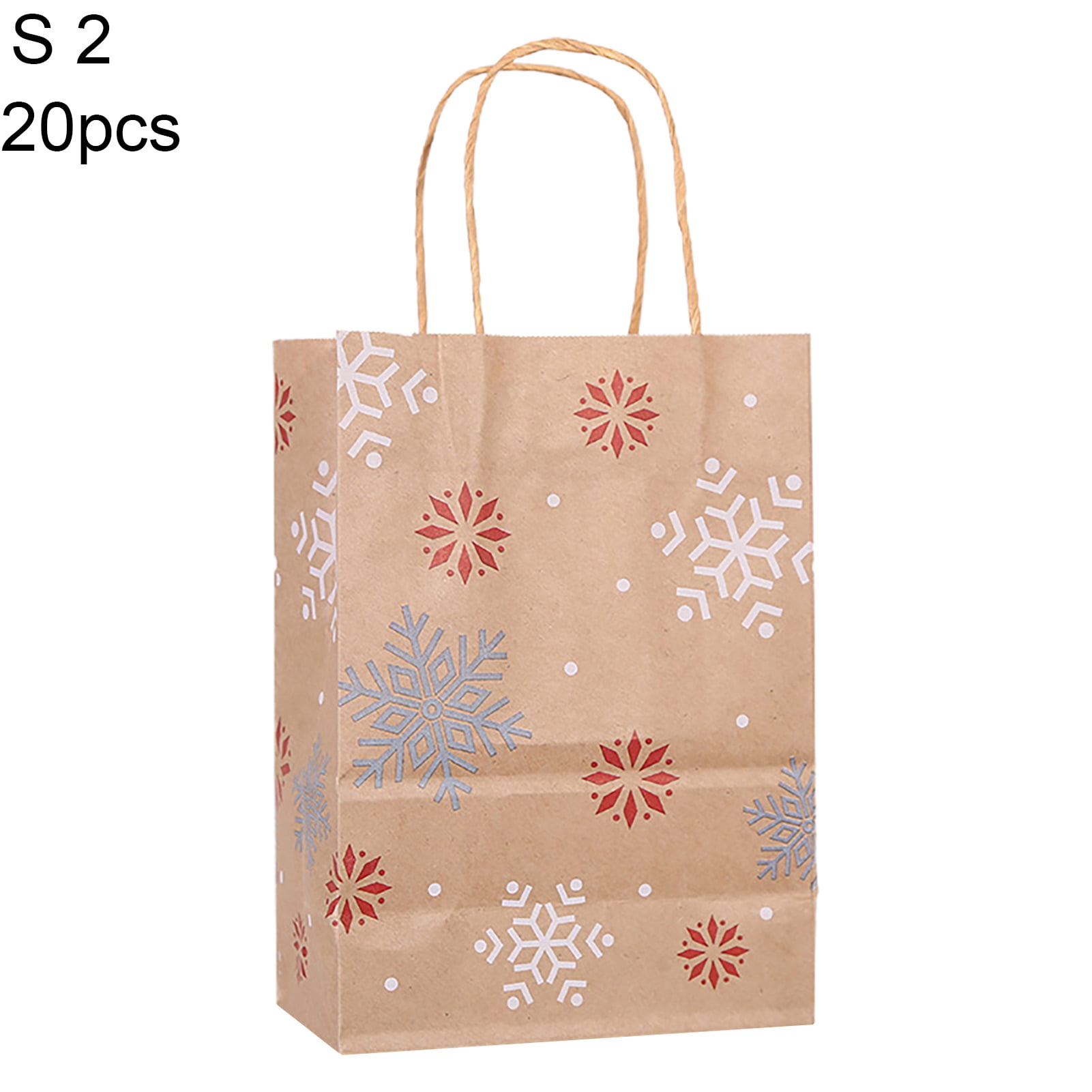  Stand-Up Bag Bag Boots Ziplock Gift Plastic Christmas Bag  Jewelry Christmas 1PC Bag Stand-Up Packaging Christmas Glass Snowflake  Ornament (C, One Size): Home & Kitchen