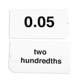 thumbnail image 2 of Tarjetas flash decimales Learning Advantage 8658, 2 of 5