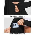 thumbnail image 3 of Pinspark Women's Athletic Jackets Lightweight Running Workout Jacket Full Zip Track Tops Sportswear with Thumb Holes, 3 of 6