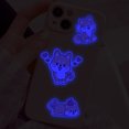 thumbnail image 4 of Holiday zanvin Christmas Snowman Luminous Sticker Decorative Sticker Removable Glue Small Sticker, 4 of 5